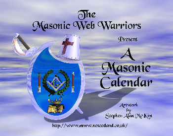 Masonic Calendar 2007